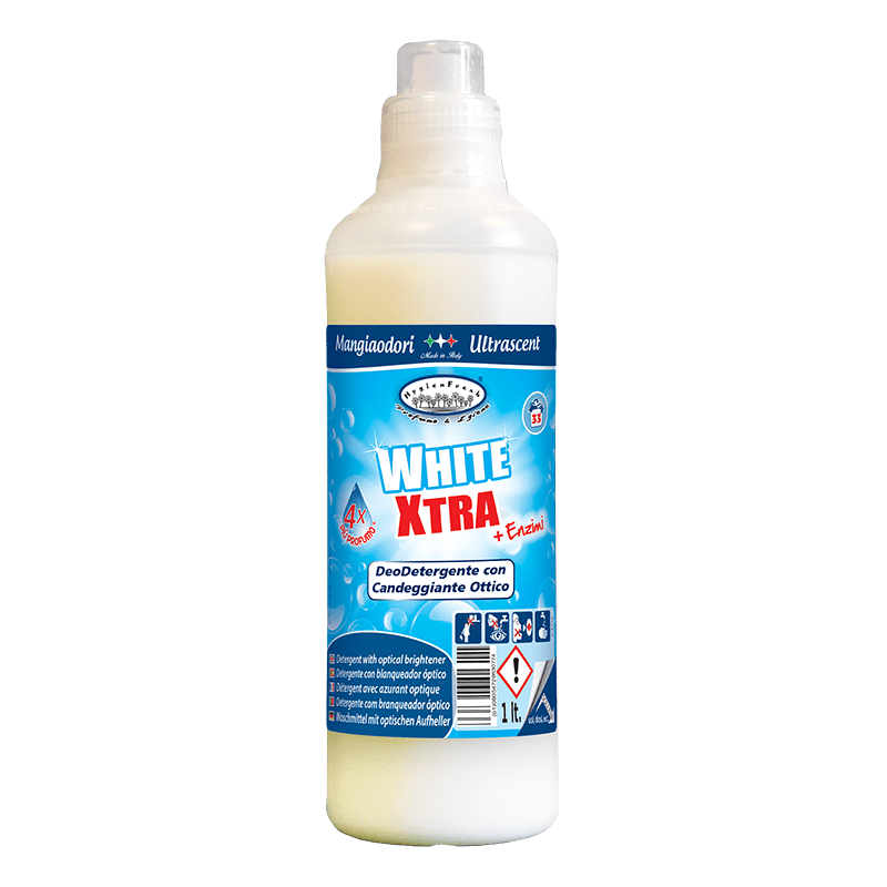 White Xtra – профессиональное энзимное МОЮЩЕЕ СРЕДСТВО для стирки и обработки белой одежды