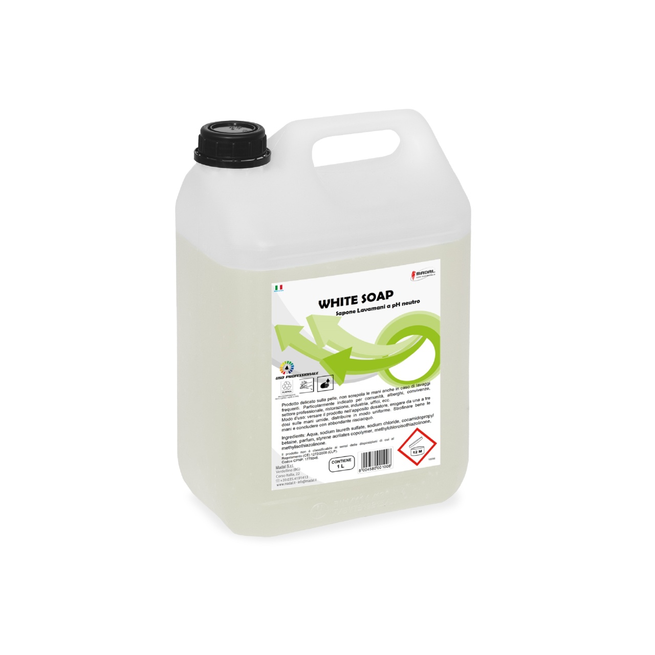 WHITE SOAP - крем-мыло для деликатного ухода за руками 5кг