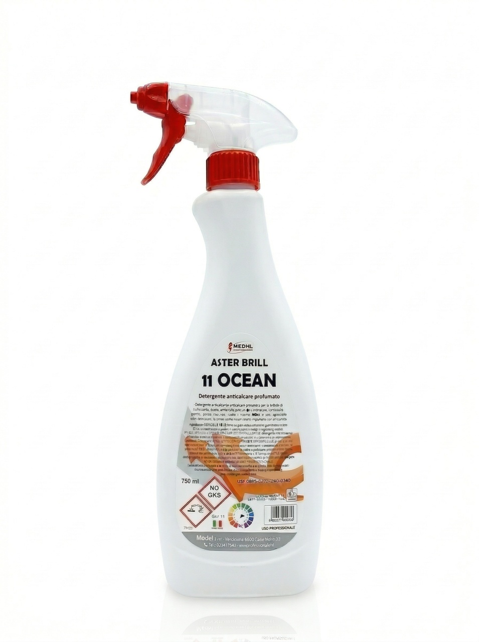Aster Brill OCEAN - высокоэффективное средство для удаления известкового налета