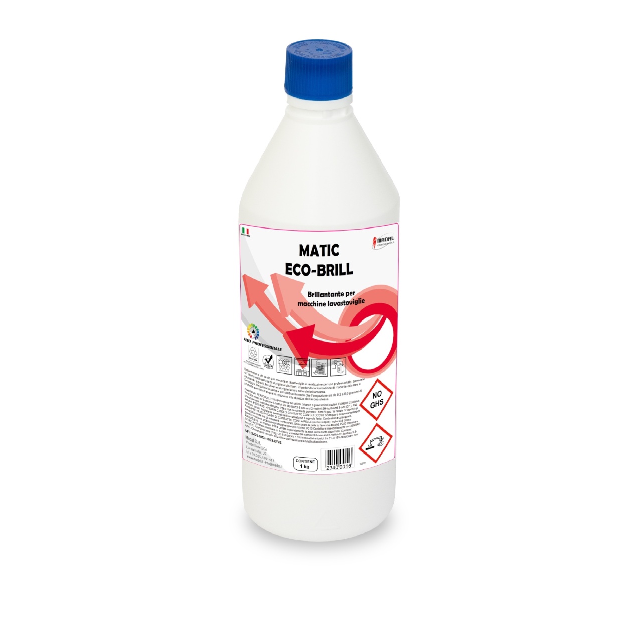 MATIC ECO BRILL - кондиционер-ополаскиватель для посудомоечных машин